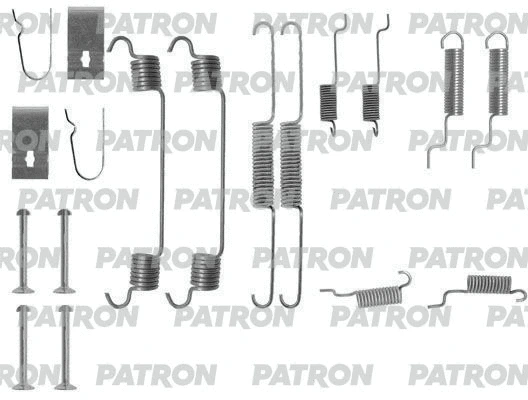 PSRK0074 PATRON Комплектующие, тормозная колодка (фото 1)
