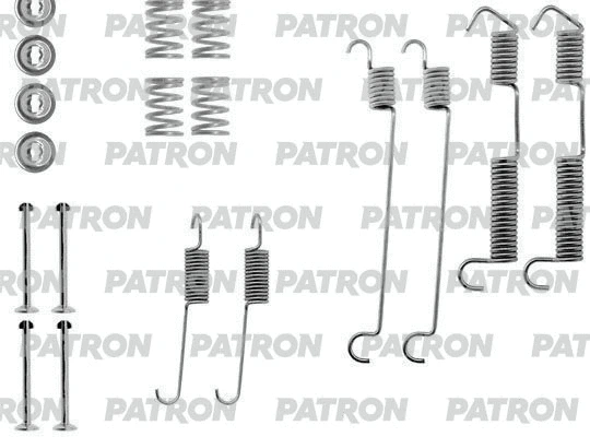 PSRK0081 PATRON Комплектующие, тормозная колодка (фото 1)