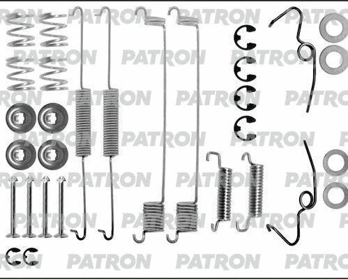 PSRK0084 PATRON Комплектующие, тормозная колодка (фото 1)