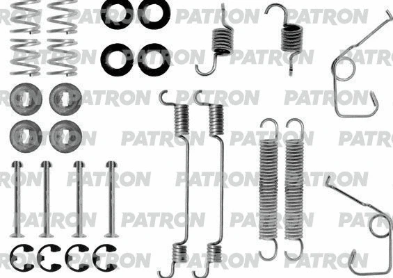 PSRK0087 PATRON Комплектующие, тормозная колодка (фото 1)