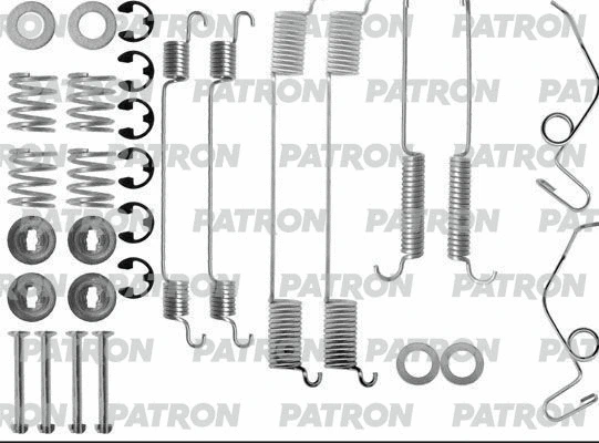PSRK0114 PATRON Комплектующие, тормозная колодка (фото 1)