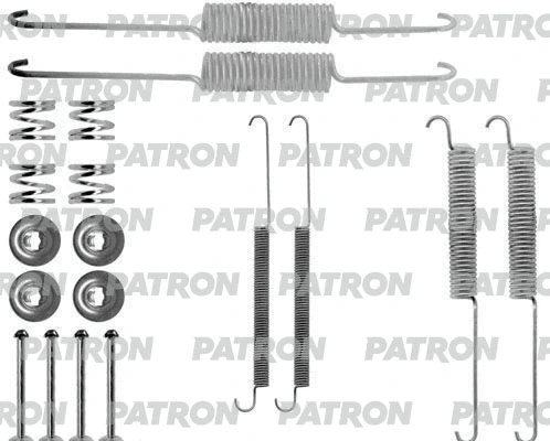 PSRK0121 PATRON Комплектующие, тормозная колодка (фото 1)