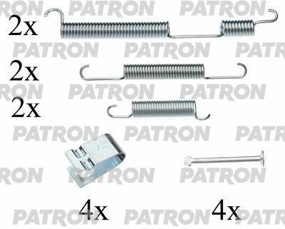 PSRK0130 PATRON Комплектующие, тормозная колодка (фото 1)