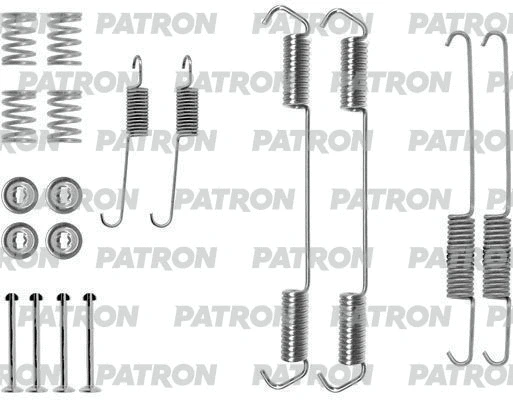 PSRK0133 PATRON Комплектующие, тормозная колодка (фото 1)