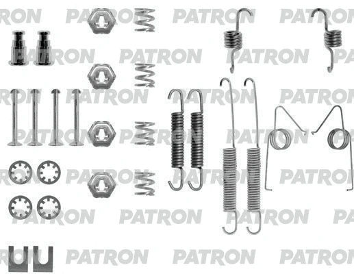 PSRK0142 PATRON Комплектующие, тормозная колодка (фото 1)