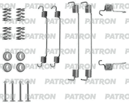 PSRK0143 PATRON Комплектующие, тормозная колодка (фото 1)