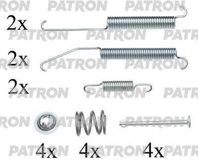 PSRK0150 PATRON Комплектующие, тормозная колодка (фото 1)