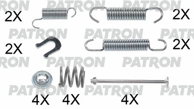 PSRK0162 PATRON Комплектующие, тормозная колодка (фото 1)