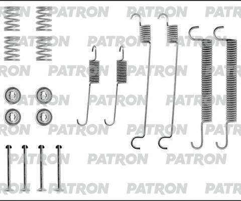 PSRK0164 PATRON Комплектующие, тормозная колодка (фото 1)