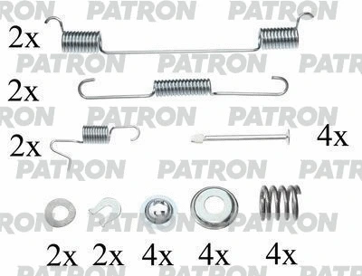 PSRK0167 PATRON Комплектующие, тормозная колодка (фото 1)