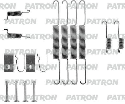 PSRK0171 PATRON Комплектующие, тормозная колодка (фото 1)