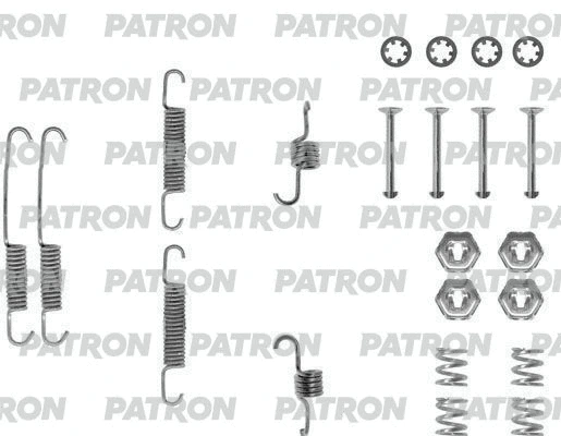 PSRK0186 PATRON Комплектующие, тормозная колодка (фото 1)