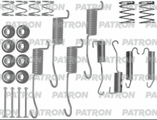 PSRK0191 PATRON Комплектующие, тормозная колодка (фото 1)