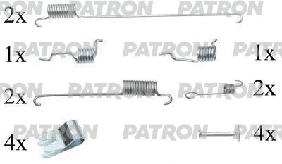 PSRK0194 PATRON Комплектующие, тормозная колодка (фото 1)