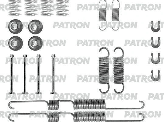 PSRK0198 PATRON Комплектующие, тормозная колодка (фото 1)