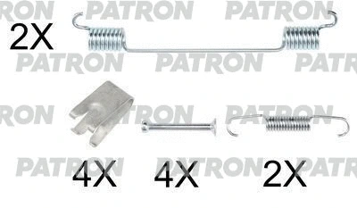 PSRK0200 PATRON Комплектующие, тормозная колодка (фото 1)