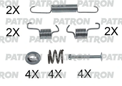 PSRK0201 PATRON Комплектующие, стояночная тормозная система (фото 1)