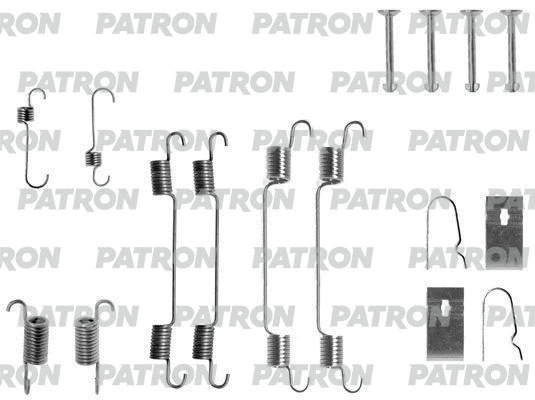PSRK0203 PATRON Комплектующие, тормозная колодка (фото 1)