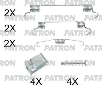 PSRK0215 PATRON Комплектующие, тормозная колодка (фото 1)