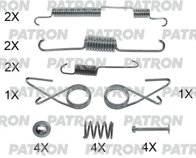 PSRK0218 PATRON Комплектующие, тормозная колодка (фото 1)