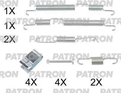 PSRK0229 PATRON Комплектующие, тормозная колодка (фото 1)