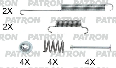 PSRK0240 PATRON Комплектующие, тормозная колодка (фото 1)