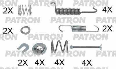 PSRK0244 PATRON Комплектующие, стояночная тормозная система (фото 1)