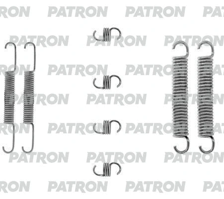 PSRK0250 PATRON Комплектующие, тормозная колодка (фото 1)