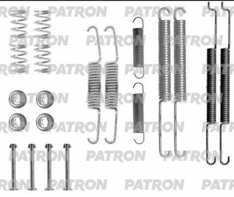 PSRK0260 PATRON Комплектующие, тормозная колодка (фото 1)