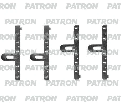 PSRK1001 PATRON Комплектующие, колодки дискового тормоза (фото 1)