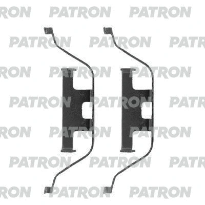 PSRK1030 PATRON Комплектующие, колодки дискового тормоза (фото 1)
