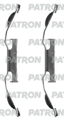 PSRK1032 PATRON Комплектующие, колодки дискового тормоза (фото 1)