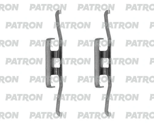 PSRK1053 PATRON Комплектующие, колодки дискового тормоза (фото 1)