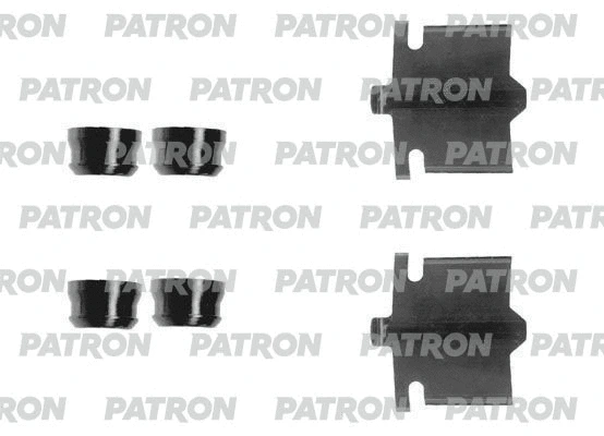 PSRK1073 PATRON Комплектующие, колодки дискового тормоза (фото 1)