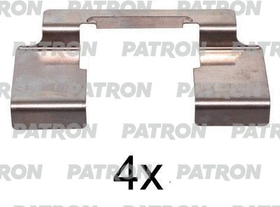 PSRK1099 PATRON Комплектующие, колодки дискового тормоза (фото 1)
