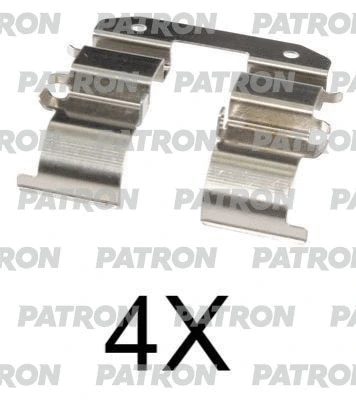 PSRK1112 PATRON Комплектующие, колодки дискового тормоза (фото 1)