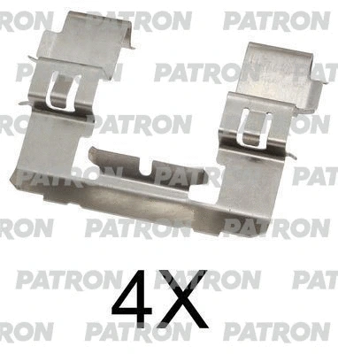 PSRK1114 PATRON Комплектующие, колодки дискового тормоза (фото 1)