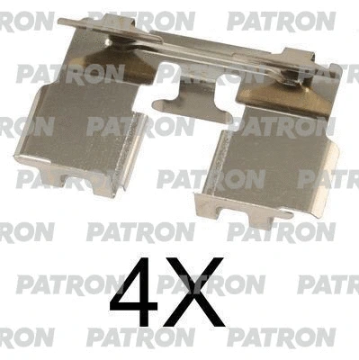 PSRK1119 PATRON Комплектующие, колодки дискового тормоза (фото 1)
