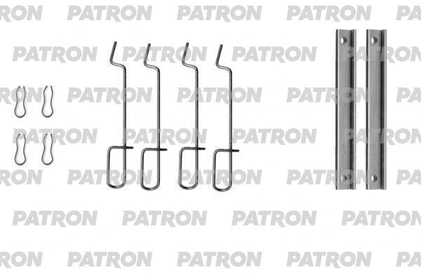 PSRK1178 PATRON Комплектующие, колодки дискового тормоза (фото 1)