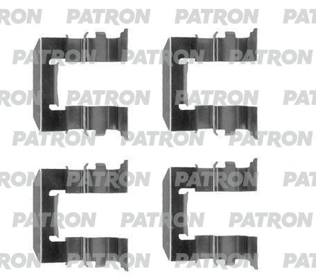 PSRK1205 PATRON Комплектующие, колодки дискового тормоза (фото 1)