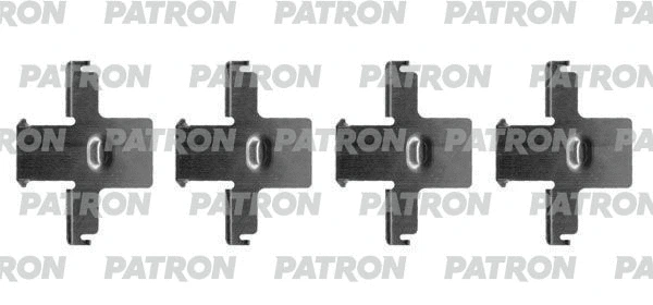 PSRK1216 PATRON Комплектующие, колодки дискового тормоза (фото 1)