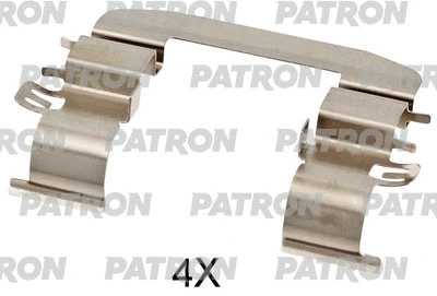 PSRK1263 PATRON Комплектующие, колодки дискового тормоза (фото 1)