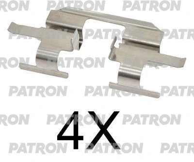 PSRK1273 PATRON Комплектующие, колодки дискового тормоза (фото 1)