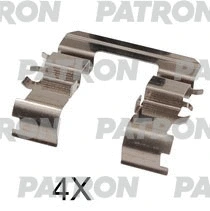 PSRK1285 PATRON Комплектующие, колодки дискового тормоза (фото 1)