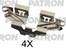 PSRK1311 PATRON Комплектующие, колодки дискового тормоза (фото 1)