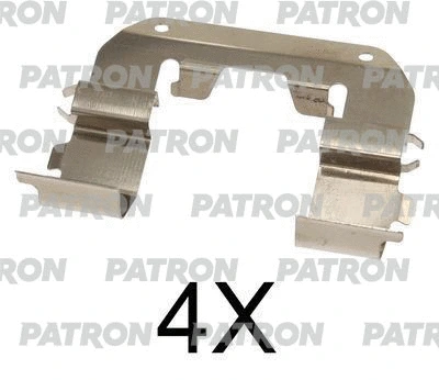 PSRK1312 PATRON Комплектующие, колодки дискового тормоза (фото 1)