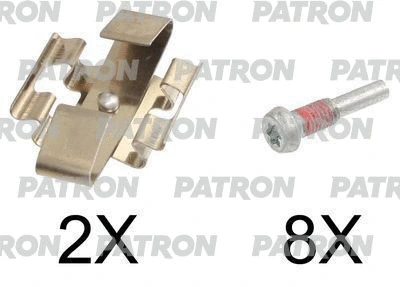 PSRK1315 PATRON Комплектующие, колодки дискового тормоза (фото 1)