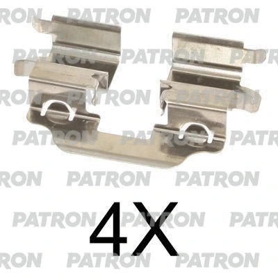 PSRK1322 PATRON Комплектующие, колодки дискового тормоза (фото 1)
