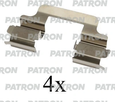 PSRK1335 PATRON Комплектующие, колодки дискового тормоза (фото 1)