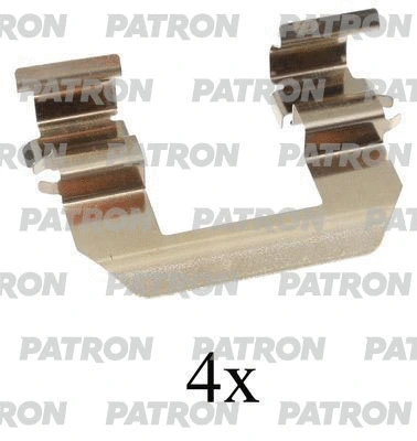 PSRK1343 PATRON Комплектующие, колодки дискового тормоза (фото 1)